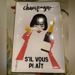 Rosanna Chez Elle Champagne tray